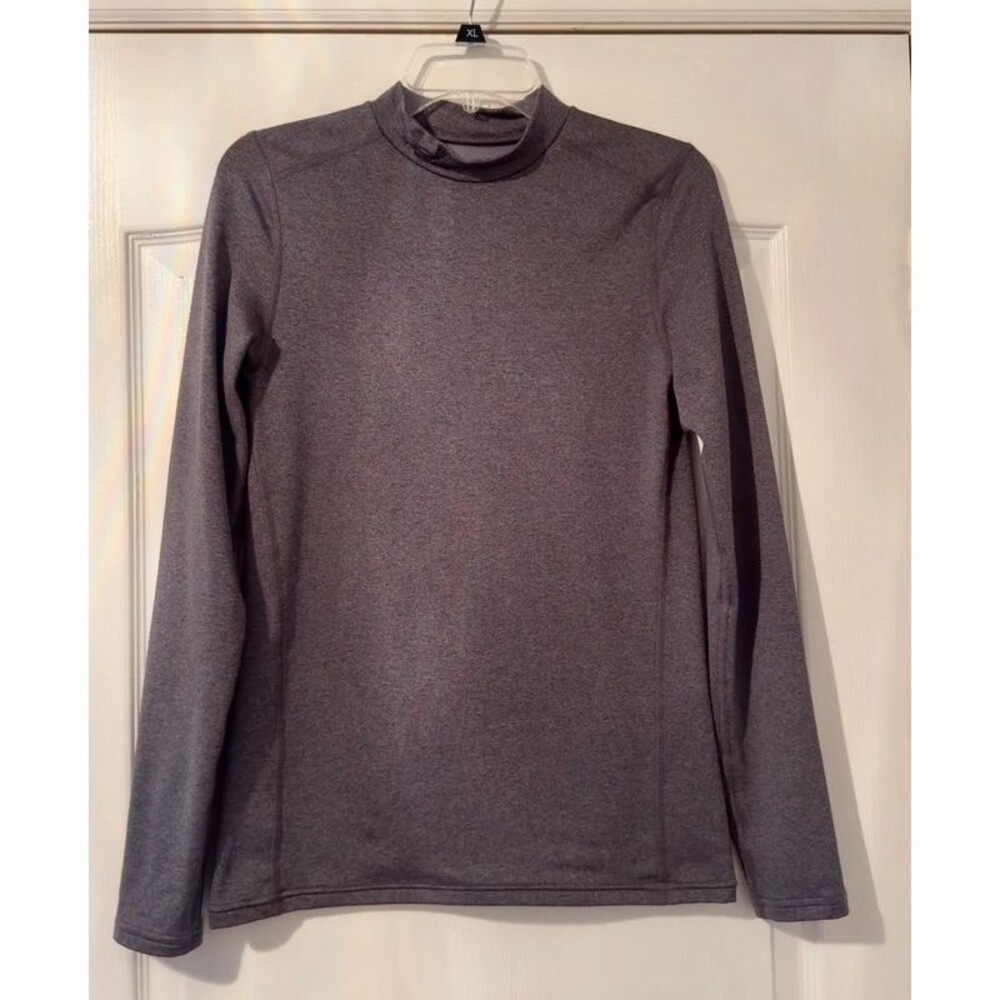 Under Armour Boys Youth XL Gray Long Sleeve Shirt